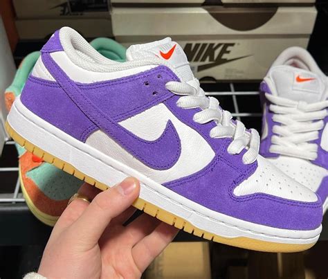 purple suede sb dunks